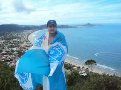 Leandro N Fernandes no Morro dos Macacos (Bombinhas - SC)