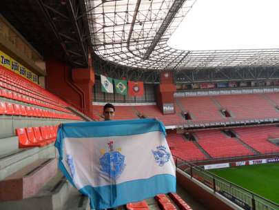 Alisson Trindade na Arena da Baixada. (Curitiba-PR)