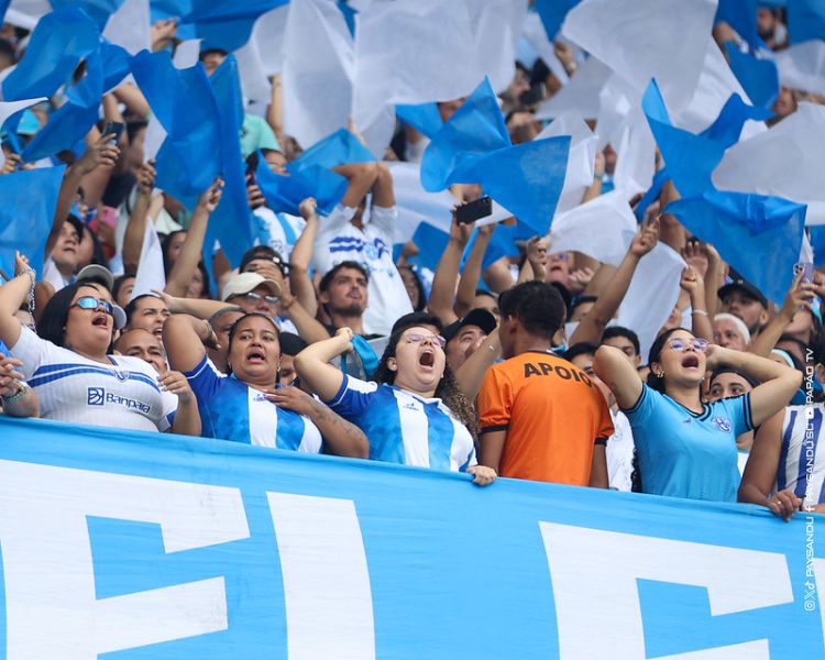 Paysandu fecha primeiro lote com quase 20 mil torcedores garantidos contra o Vasco-RJ