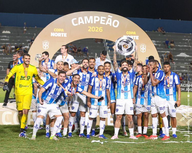Paysandu conquista bicampeonato da Copa Norte