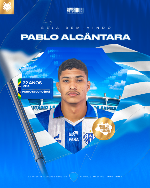 Paysandu firma contrato de empréstimo com meia do Vitória-BA