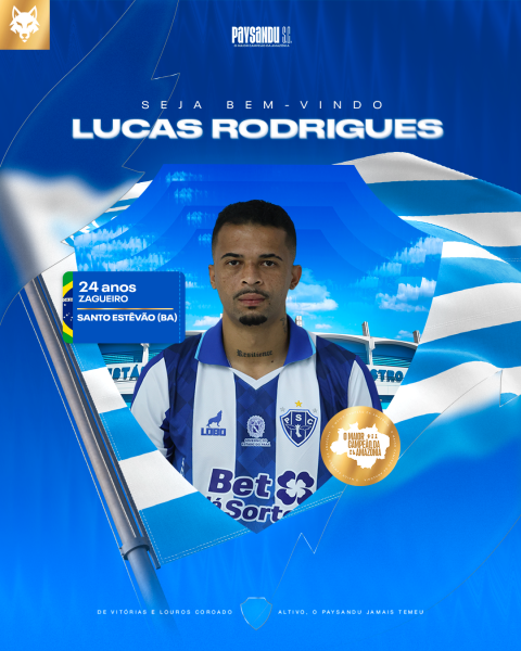 Paysandu oficializa contratação de zagueiro