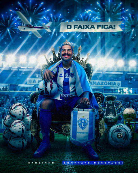 Paysandu oficializa renovação de Marcinho