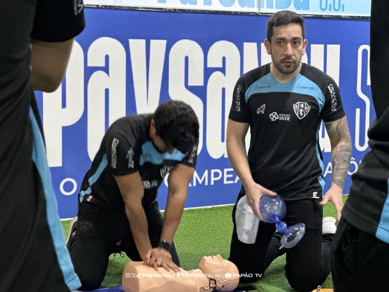 Paysandu promove treinamento de Suporte Básico de Vida