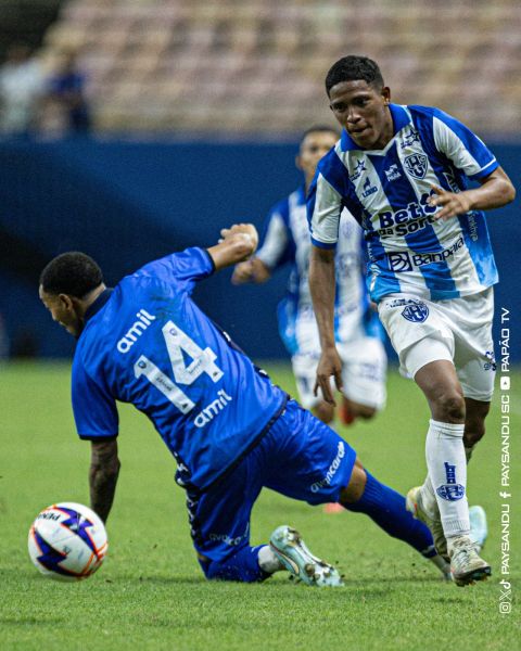 Paysandu sofre revés na Arena da Amazônia