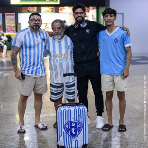 Bicolores já estão em Manaus (AM)