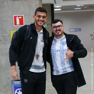 Papão desembarca em Curitiba (PR)