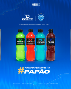 D Force Suplementos é a nova patrocinadora do Paysandu