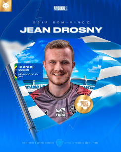 Goleiro Jean Drosny fecha com o Papão
