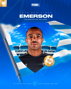 Emerson está de volta ao Paysandu como treinador de goleiros