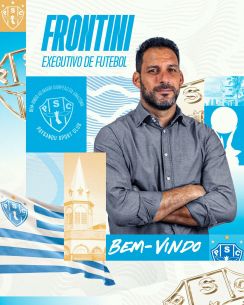 Frontini é o novo executivo de futebol bicolor