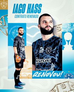 Iago Hass segue no clube: “Renovar com o Paysandu é motivo de orgulho”