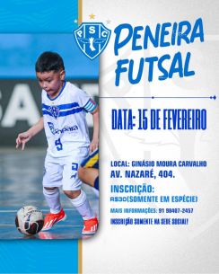 Peneiras de Vôlei e Futsal 2025