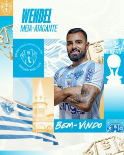 Meia-atacante Wendel é contratado pelo Paysandu