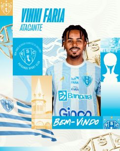 Vinni Faria é contratado pelo Paysandu